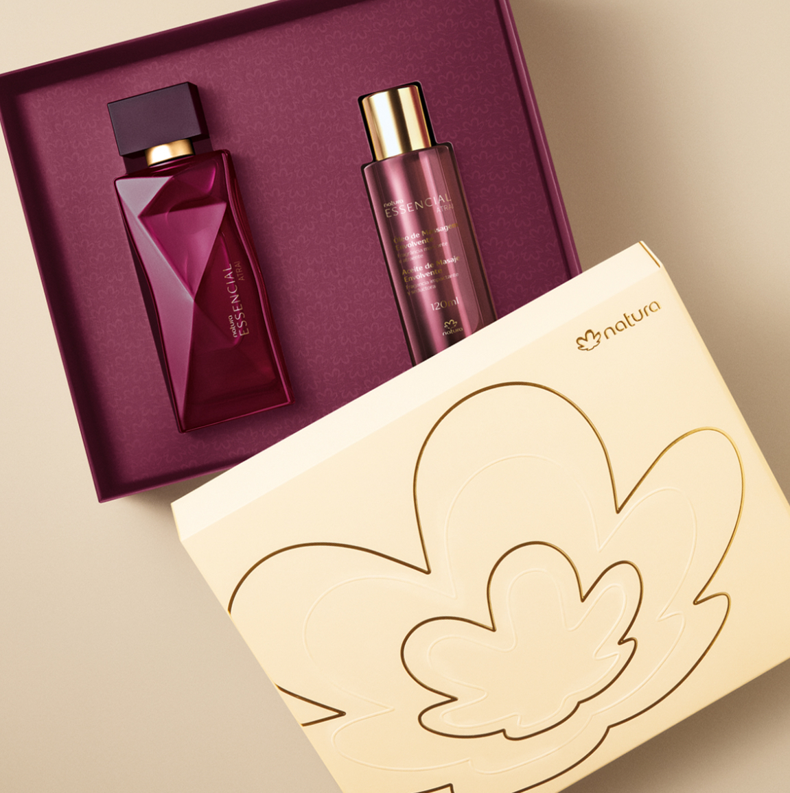 Presente Natura Essencial Atrai Feminino Completo (2 produtos)