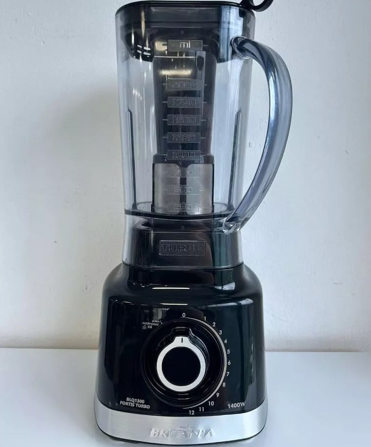 Liquidificador Britânia BLQ1300P Fortis Turbo 1400W 3L